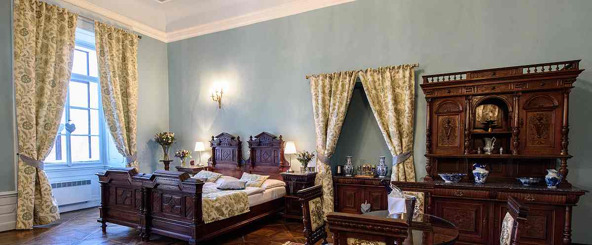 Zámecký pokoj Historismus detail