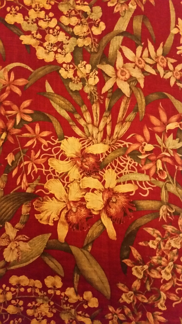 Červené orchideje 2,1 metru