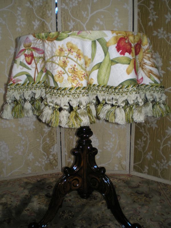 Kulatý ubrus \"Orchideje\" - 92cm - UB09