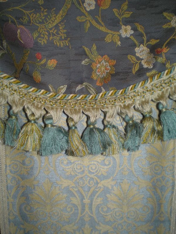 Ubrus s florálním dekorem - kulatý 90cm UB02