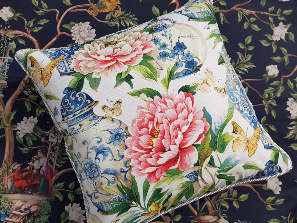 Orientální zahrada a čínský porcelán