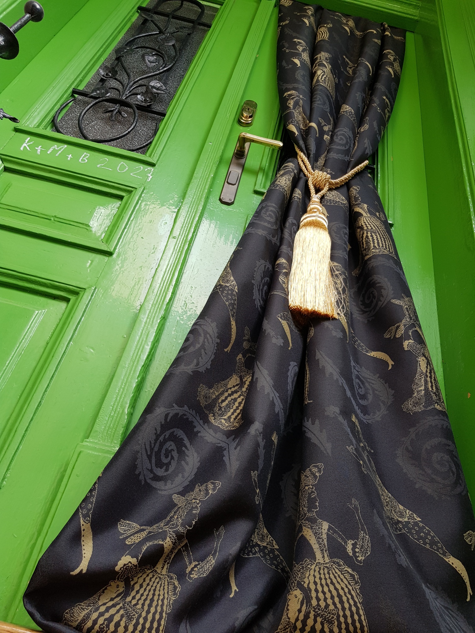 Barokní pár v černé