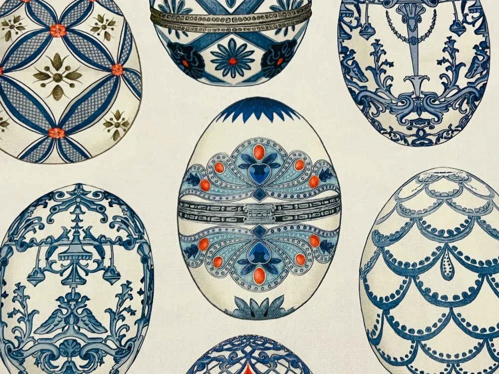 Carská bavlna: Klenotnice ve stylu Fabergé 1m