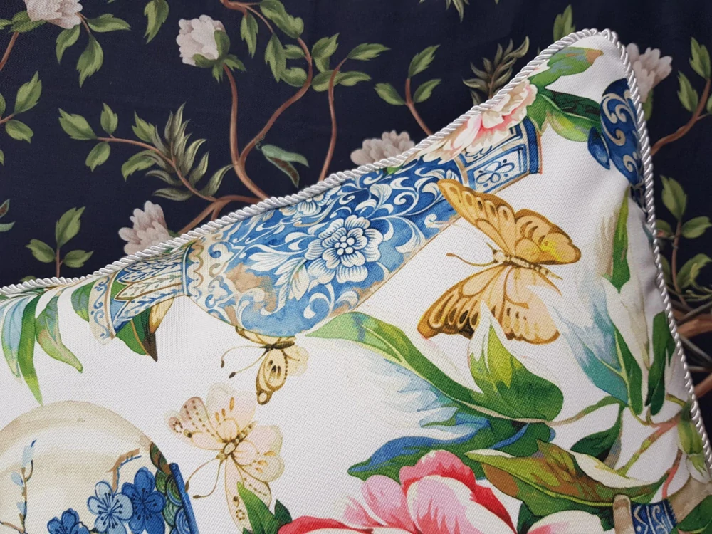 Orientální zahrada a čínský porcelán
