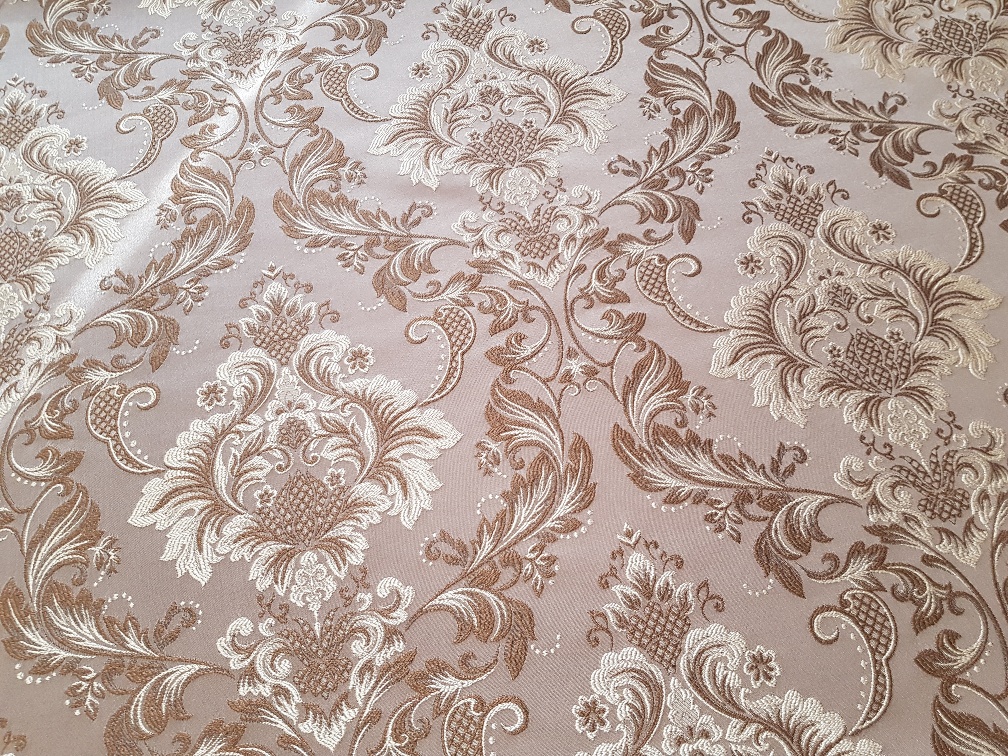 Damaškový motiv "Imperial" v šedé