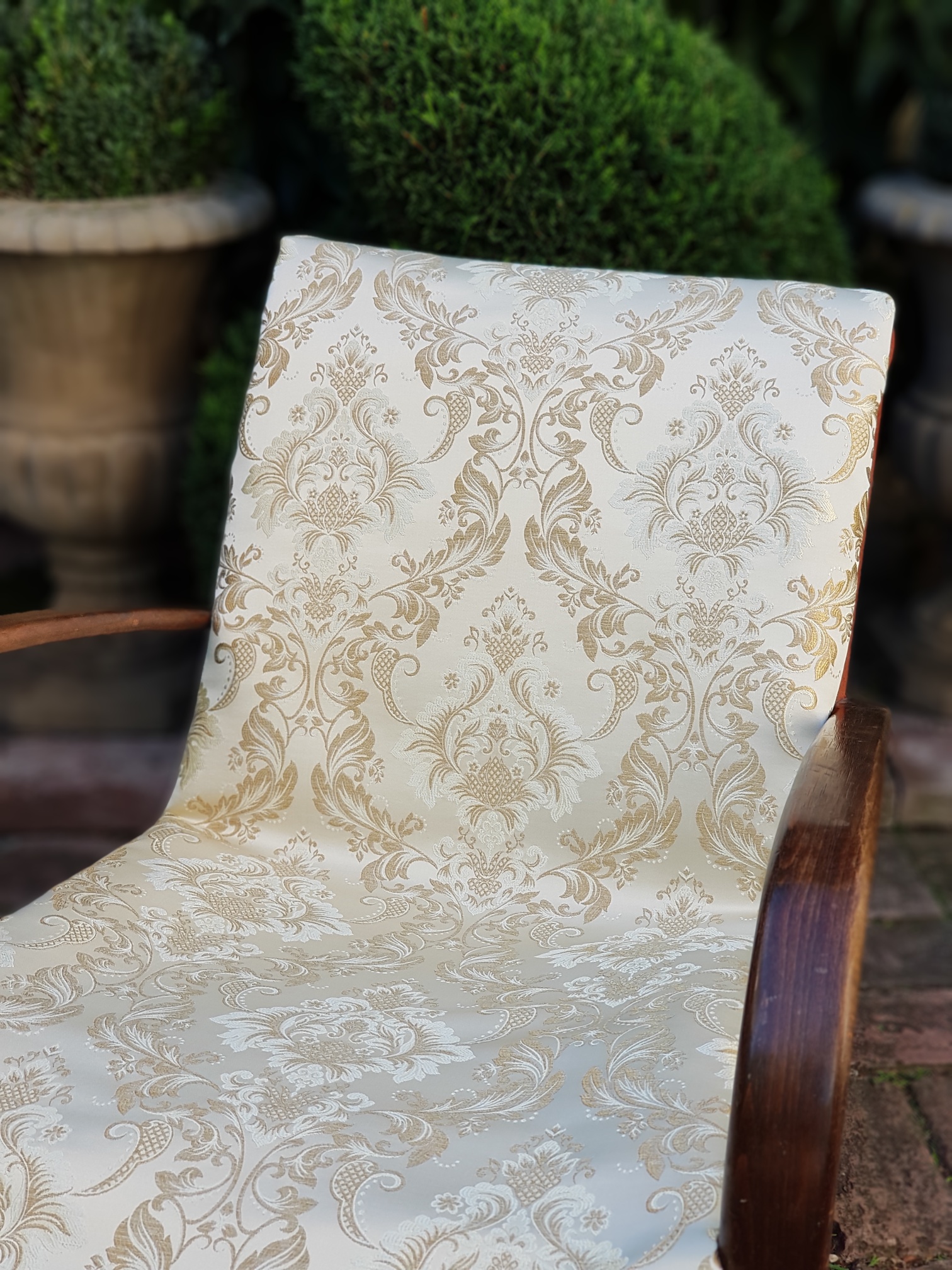 Damaškový motiv "Imperial" na slonové kosti