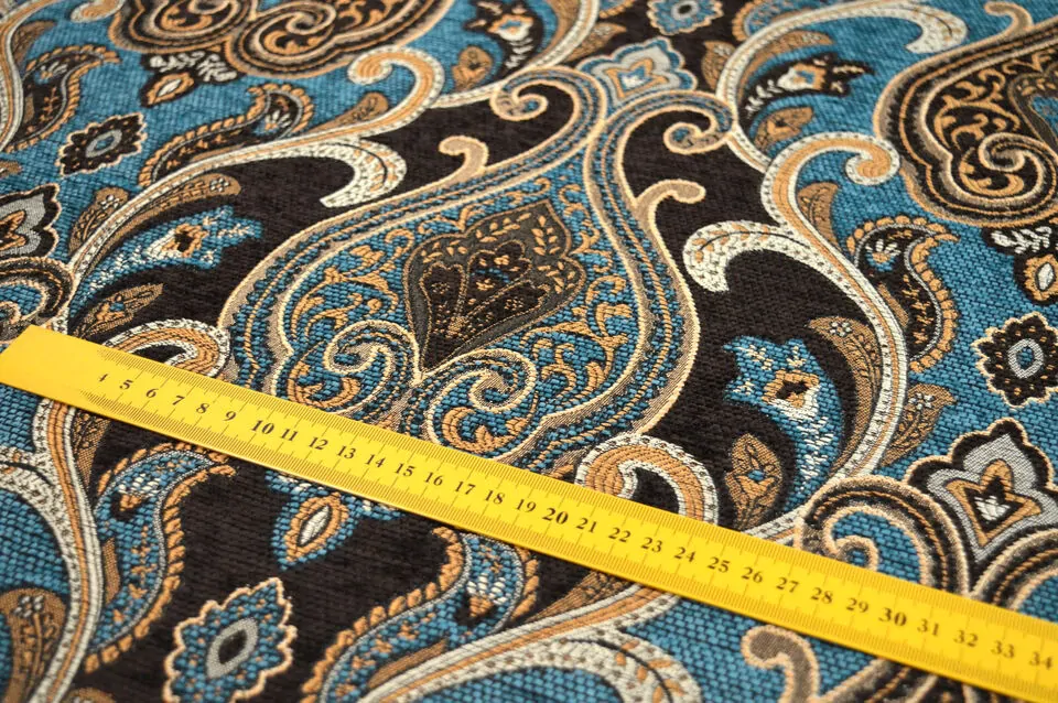 Ornament "Elegance v modré"