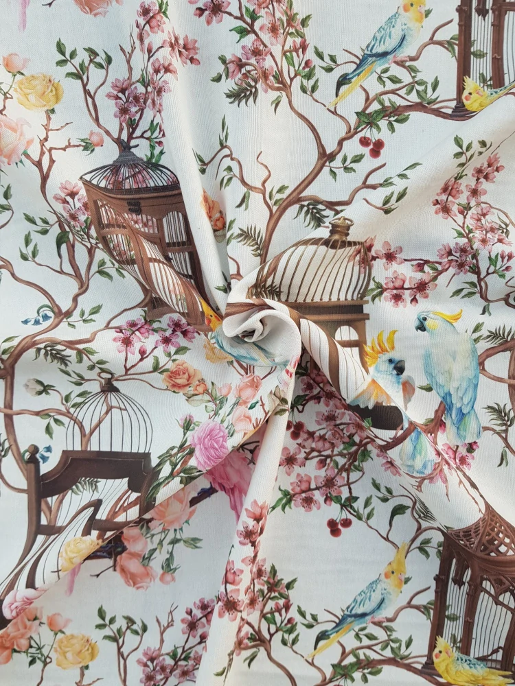 Rajská zahrada s papoušky  1m