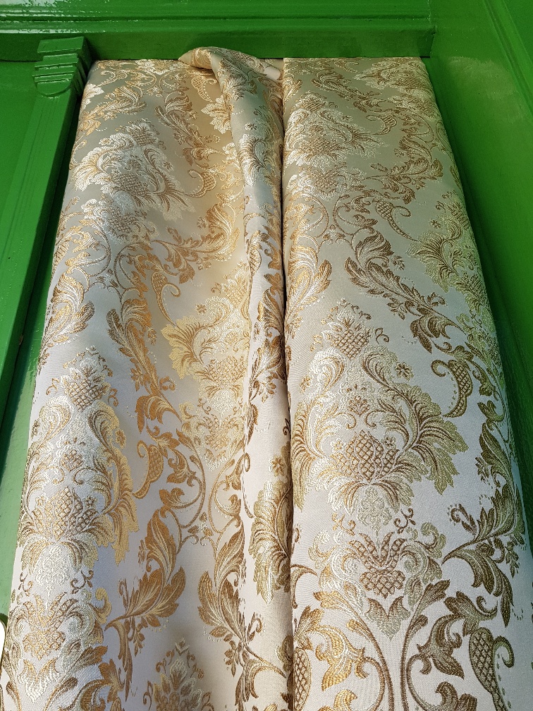 Damaškový motiv "Imperial" na slonové kosti