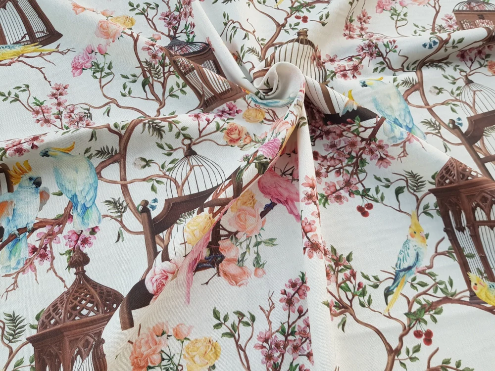 Rajská zahrada s papoušky  1m